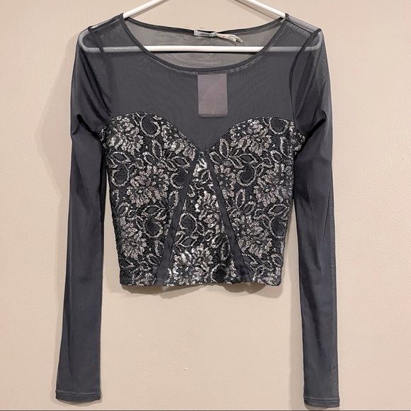 Kimchi Blue Tops - Kimchi Blue Sheer Top